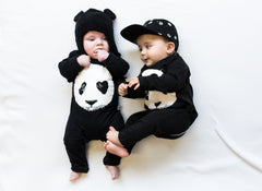 BAMBINISTA - LUCKY NO. 7 - Rompers - Panda Romper