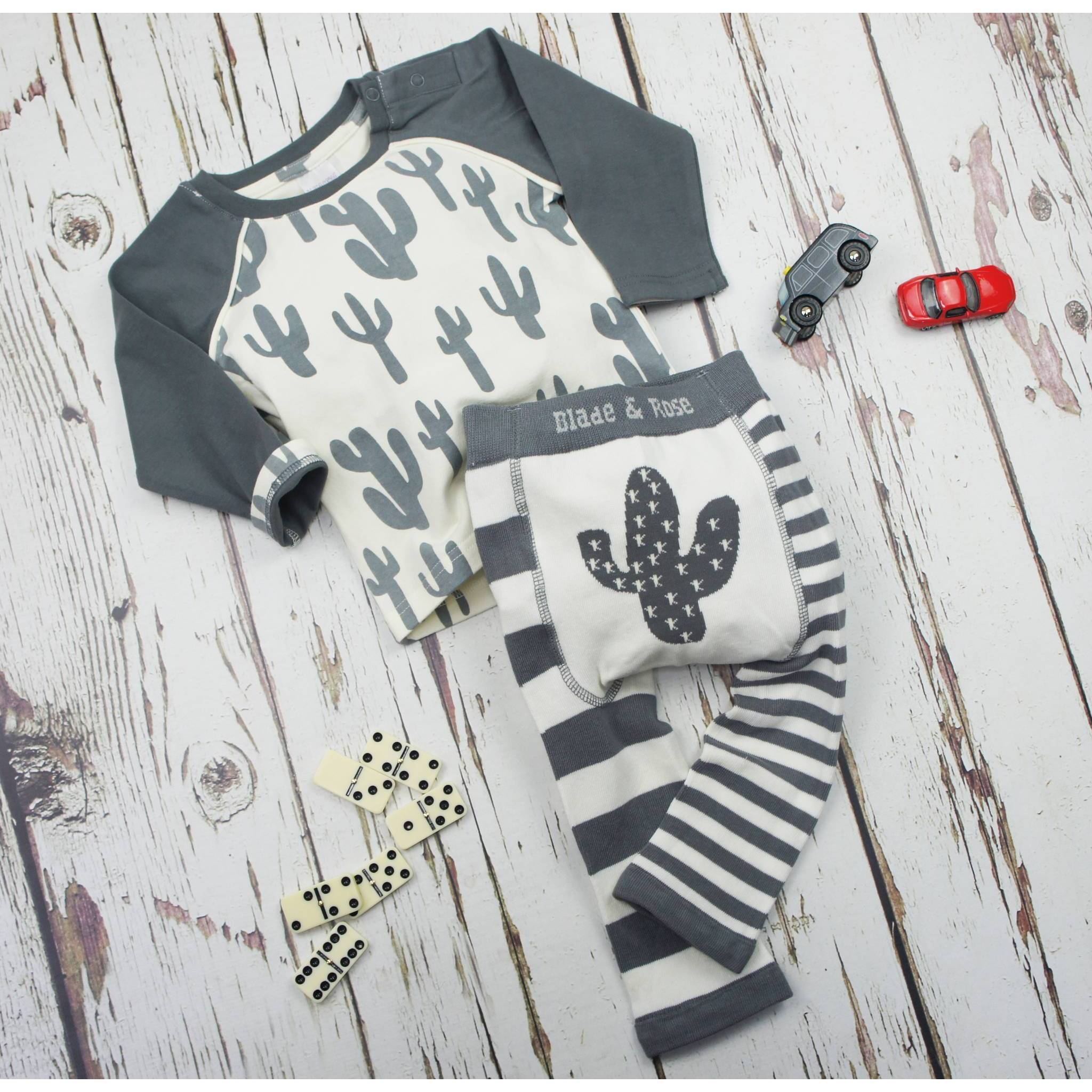 BAMBINISTA - BLADE & ROSE - Tops - Long Sleeve T-Shirt Cactus