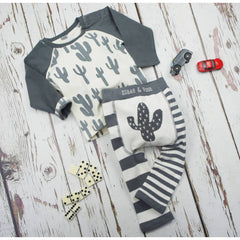 BAMBINISTA - BLADE & ROSE - Tops - Long Sleeve T-Shirt Cactus