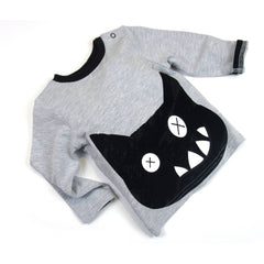 BAMBINISTA - BLADE & ROSE - Tops - Long Sleeve T-Shirt Crazy Cat