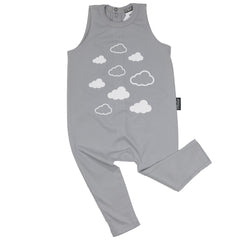 BAMBINISTA - CRIBSTAR - Rompers - Clouds Sleeveless Harem Romper Grey