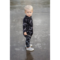 BAMBINISTA - CRIBSTAR - Rompers - Space Long Sleeve Harem Romper