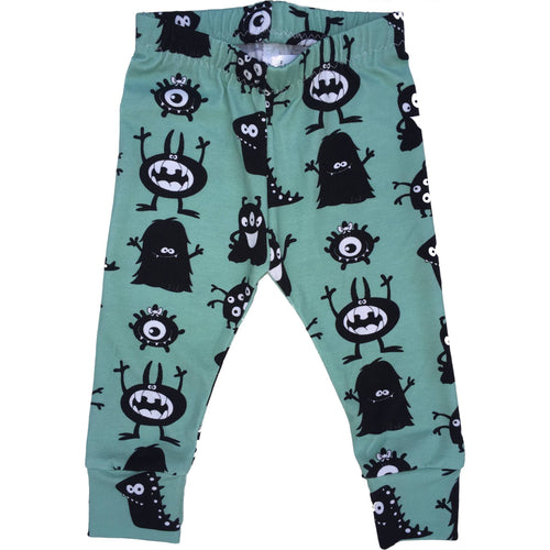 BAMBINISTA - LOTTIE & LYSH - Bottoms - Leggings Minted Monster Print