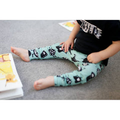 BAMBINISTA - LOTTIE & LYSH - Bottoms - Leggings Minted Monster Print