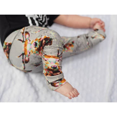 BAMBINISTA - LOTTIE & LYSH - Bottoms - Leggings Geo Stag Print
