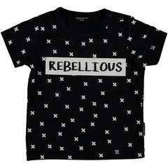BAMBINISTA - LUCKY NO. 7 - Tops - Kriss Cross T-Shirt