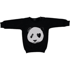 BAMBINISTA - LUCKY NO. 7 - Tops - Panda Sweatshirt