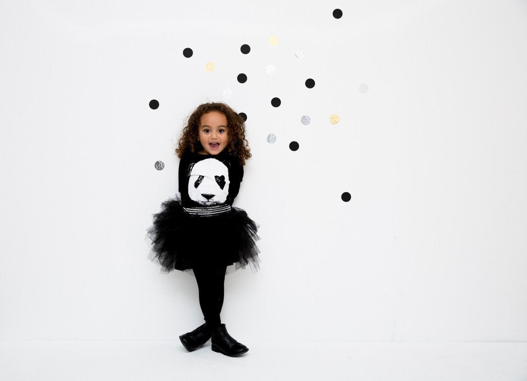 BAMBINISTA - LUCKY NO. 7 - Dresses - Panda Tutu Dress