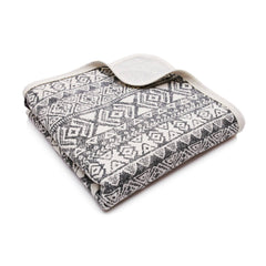BAMBINISTA - PULP - Blankets - Bamboo Hooded Swaddle Blanket / Towel Aztec
