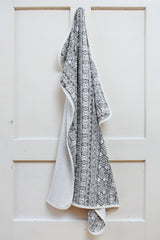 BAMBINISTA - PULP - Blankets - Bamboo Hooded Swaddle Blanket / Towel Aztec