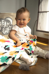 BAMBINISTA - PULP - Blankets - Antibacterial Bamboo Swaddle Blanket Thunder