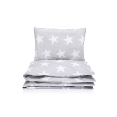 BAMBINISTA - PULP - Bedding - Cotton Cot Bed Duvet Cover Set Large Stars