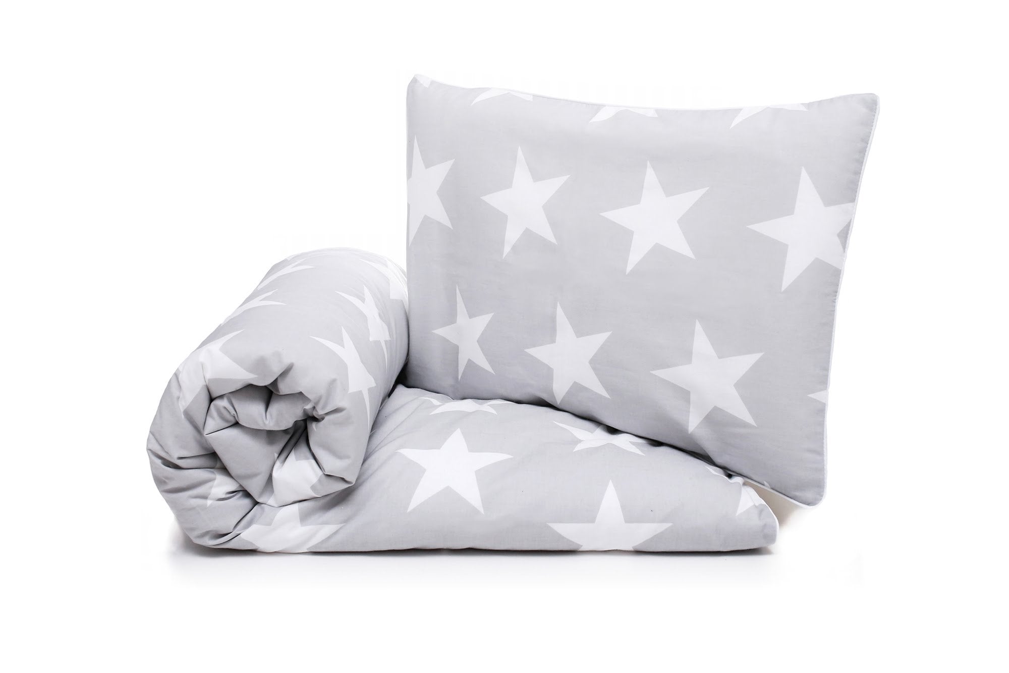 BAMBINISTA - PULP - Bedding - Cotton Cot Bed Duvet Cover Set Large Stars