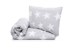 BAMBINISTA - PULP - Bedding - Cotton Cot Bed Duvet Cover Set Large Stars