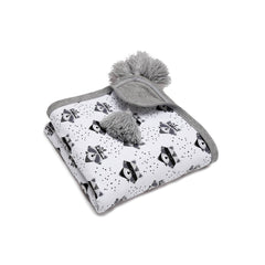 BAMBINISTA - PULP - Blankets - Cotton Reversible Blanket Fox