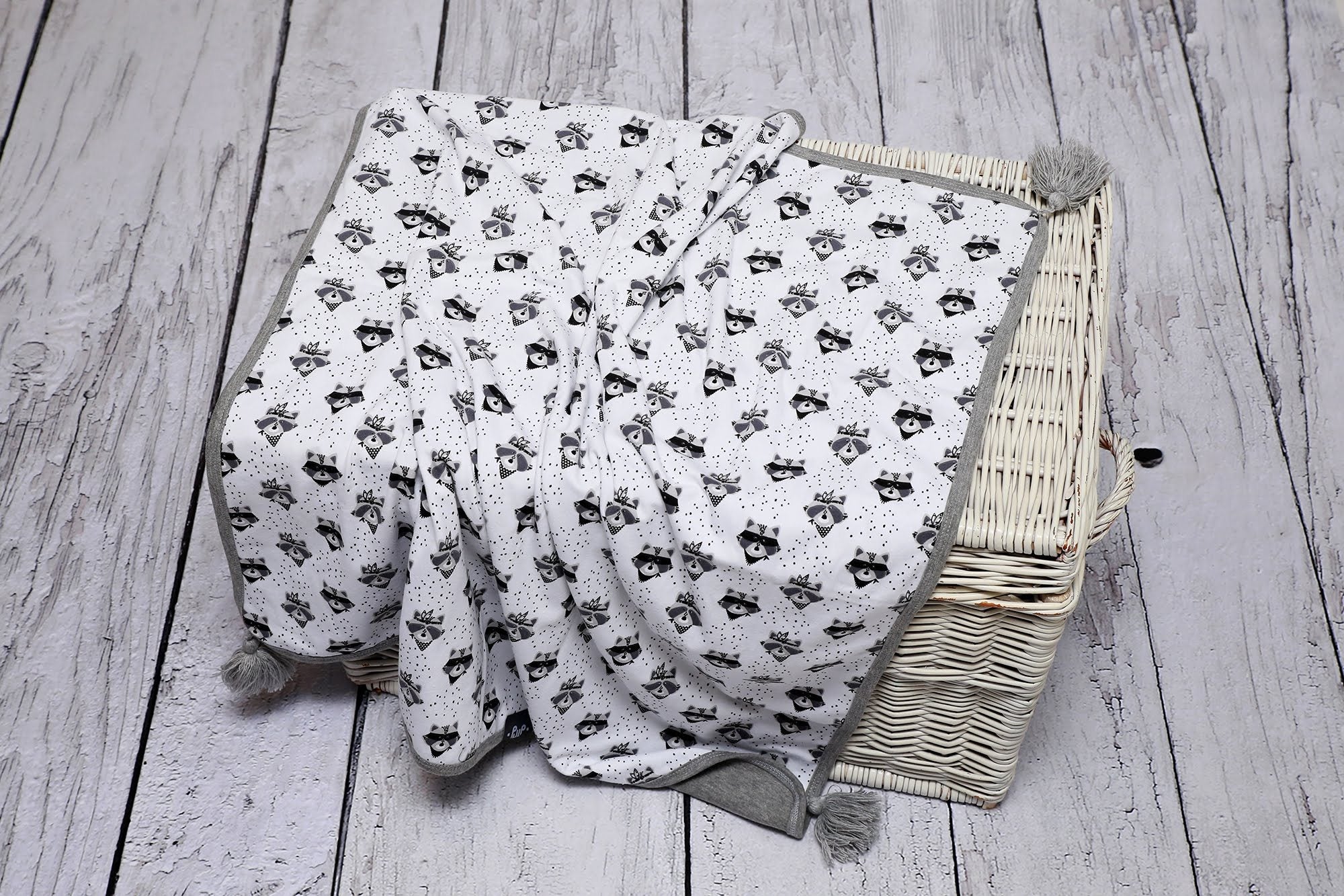 BAMBINISTA - PULP - Blankets - Cotton Reversible Blanket Fox