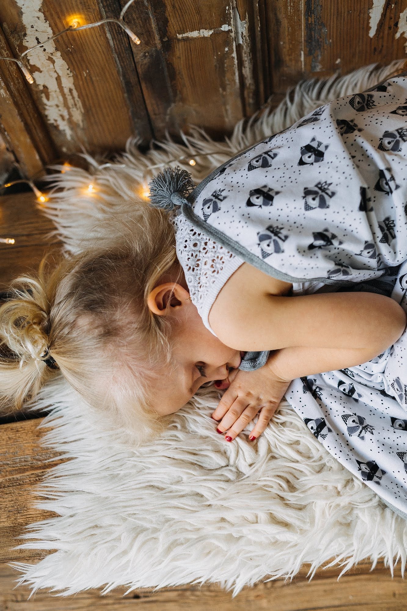 BAMBINISTA - PULP - Blankets - Cotton Reversible Blanket Fox