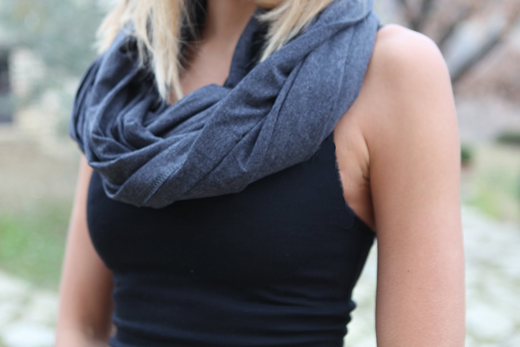 BAMBINISTA - PULP - Accessories - Breastfeeding Scarf Dark Grey