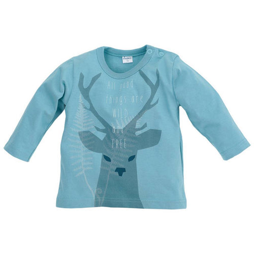 BAMBINISTA - PINOKIO - Tops - Wild Boys Long Sleeve T-Shirt Deer