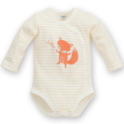 BAMBINISTA - PINOKIO - Onesies - Smart Fox Long Sleeve Wrap Bodysuit