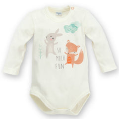 BAMBINISTA - PINOKIO - Onesies - Smart Fox Long Sleeve Bodysuit with Bunny
