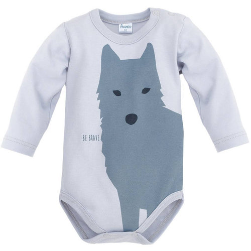 BAMBINISTA - PINOKIO - Onesies - Wild Boys Long Sleeve Bodysuit Wolf