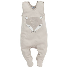 BAMBINISTA - PINOKIO - Pajamas - Smart Fox Sleep Suit Beige