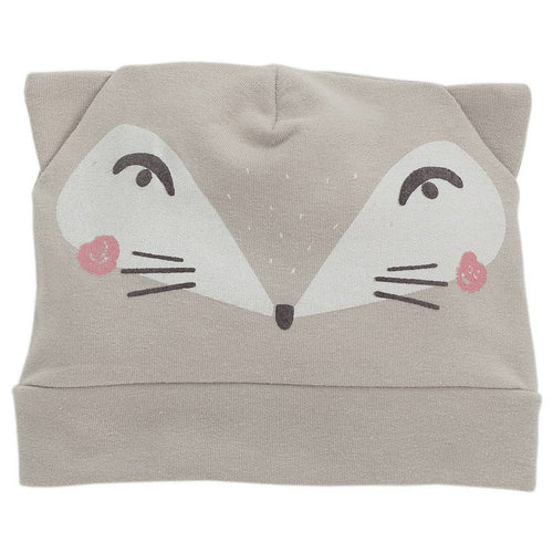 BAMBINISTA - PINOKIO - Hats - Smart Fox Beanie Beige