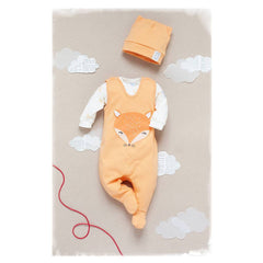 BAMBINISTA - PINOKIO - Pajamas - Smart Fox Sleep Suit Beige