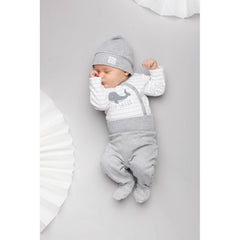 BAMBINISTA - PINOKIO - Onesies - Happy Kids Long Sleeve Wrap Bodysuit Whale