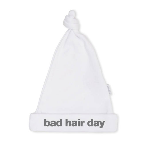 BAMBINISTA - SNUGLO - Accessories - Hat 'Bad Hair Day' White