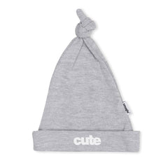 BAMBINISTA - SNUGLO - Accessories - Hat 'Cute' Grey