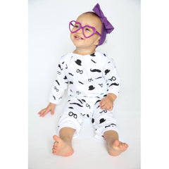BAMBINISTA - SNUGLO - Rompers - Romper Moustache Pattern