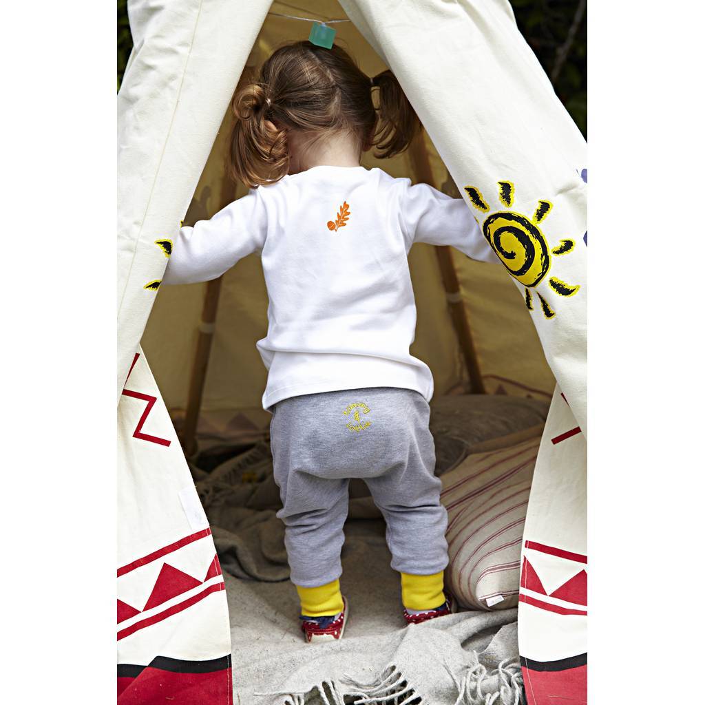 BAMBINISTA - TOMMY & LOTTIE - Bottoms - Harem Baby Leggings Yellow