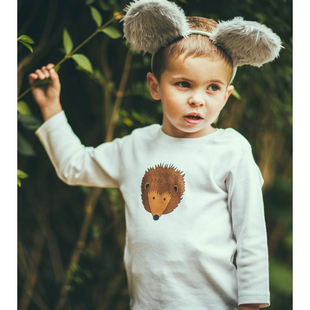 BAMBINISTA - TOMMY & LOTTIE - Tops - Hedgehog Long Sleeve T-Shirt