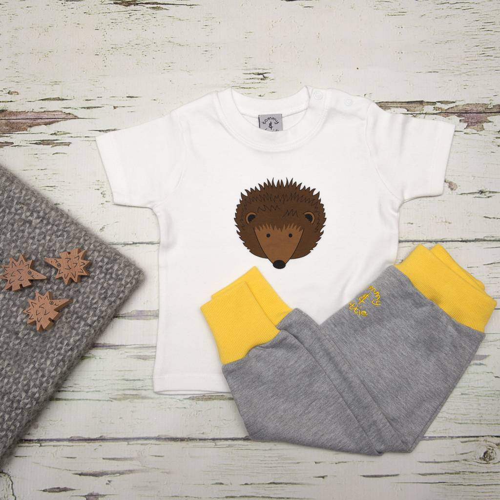 BAMBINISTA - TOMMY & LOTTIE - Tops - Hedgehog Long Sleeve T-Shirt