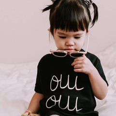 BAMBINISTA - WEXBABY - Tops - 'Oui Oui' Long Sleeve T-Shirt