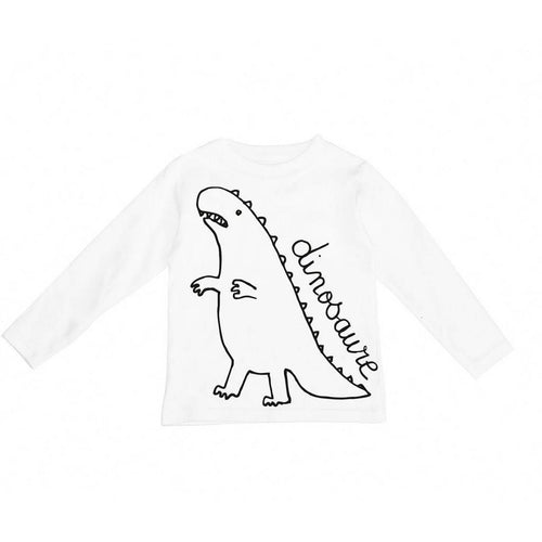 BAMBINISTA - WEXBABY - Tops - 'Dinosaure' Long Sleeve T-Shirt