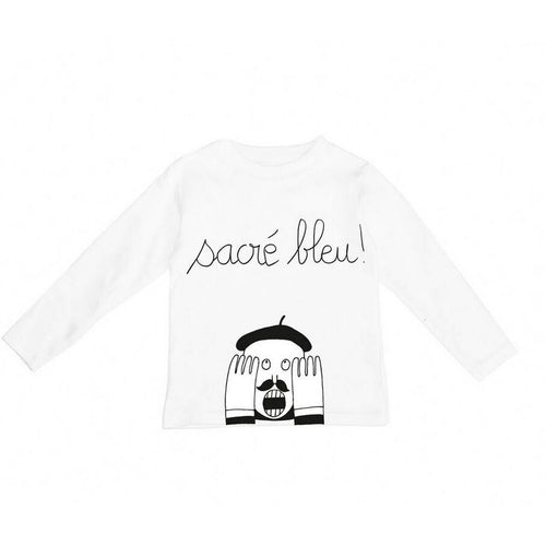 BAMBINISTA - WEXBABY - Tops - 'Sacre Bleu' Long Sleeve T-Shirt