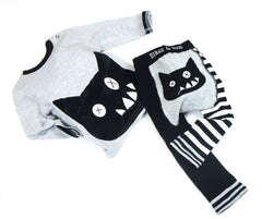 BAMBINISTA - BLADE & ROSE - Leggings - Leggings Crazy Cat